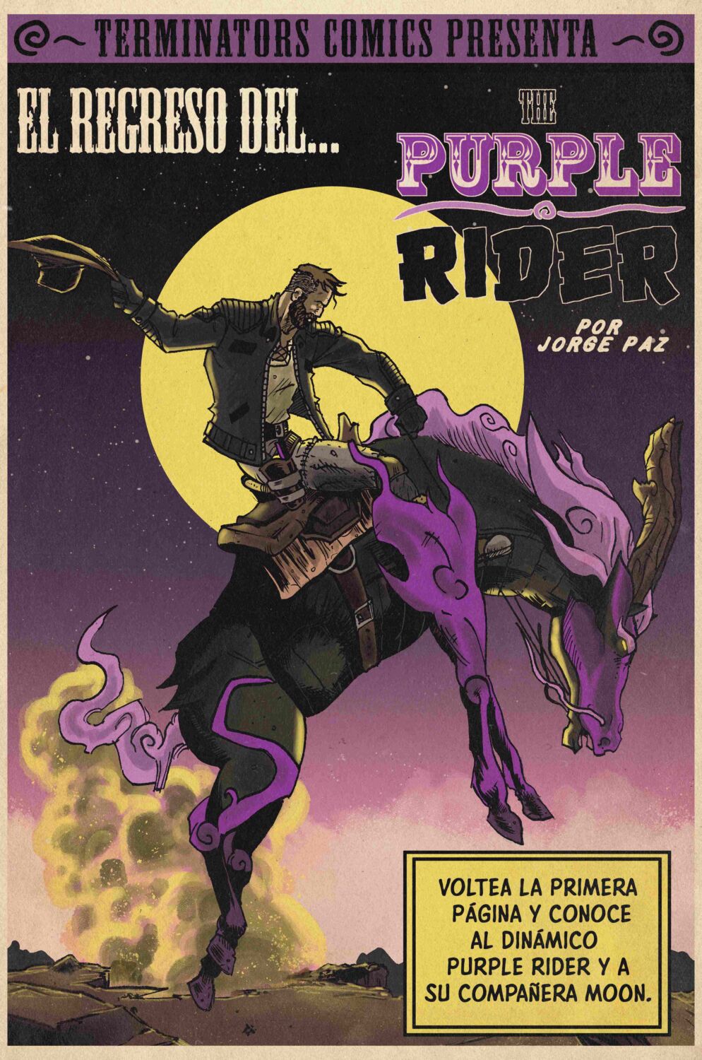 The Purple Rider - Editorial Reizu Comics